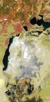 NASA показало спутниковый снимок Аральского моря