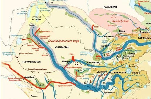 Анализ водохозяйственной ситуации в бассейнах Сырдарьи и Амударьи за вегетацию 2022 года