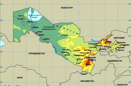 Экологическая информация в феврале 2023 года из стран — ближайших соседей Узбекистана