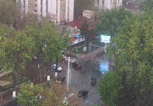 Самые сильные весенние ливни в Ташкенте по данным Узгидромета