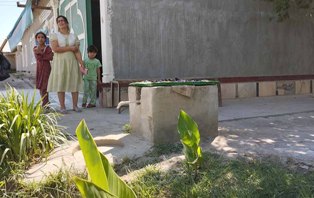 Пешкунцы в ожидании водопровода