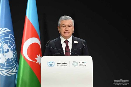 Выступление Президента Республики Узбекистан Шавката Мирзиёева на Конференции ООН по изменению климата (COP29)
